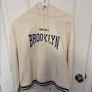 Brooklyn Cream Hoodie